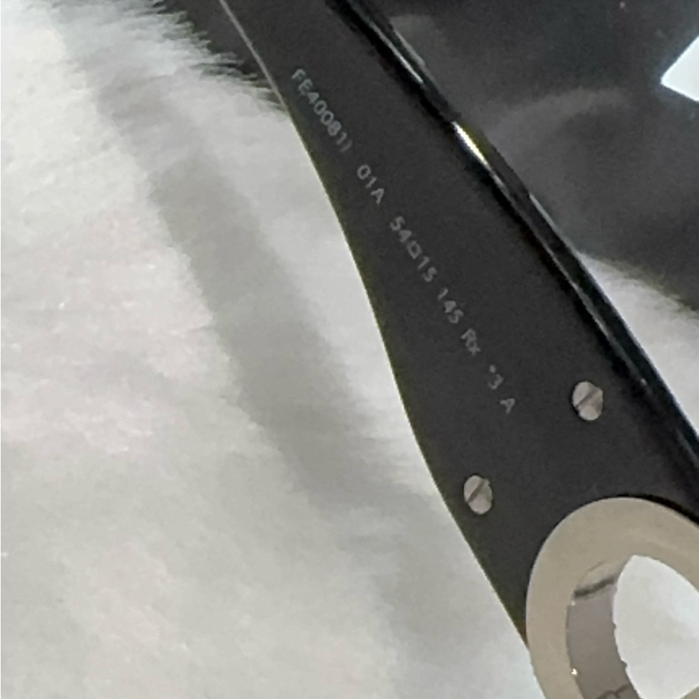 FENDI Embellished O'Clock Logo Acetate Rectangle Sunglasses 💯 authentic - Picture 5 of 11
